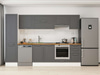Alvinka 305X210 Cm Klasik Mebran Mutfak Dolabı Mb-E90B50S45-1