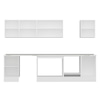 Alvinka 310X210 Cm High Gloss Mutfak Dolabı M-E90S50S50-3