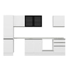 Alvinka 310X210 Cm High Gloss Mutfak Dolabı M-E80S50S60-3