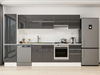 Alvinka 310X210 Cm High Gloss Mutfak Dolabı Mb-E90B50S50-1