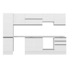 Alvinka 310X210 Cm High Gloss Mutfak Dolabı M-E80S50S60-1