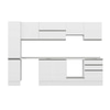 Alvinka 310X210 Cm High Gloss Mutfak Dolabı Mb-E90B40S60-1