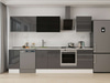 Alvinka 310X210 Cm High Gloss Mutfak Dolabı M-E90S40S60-3