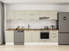 Alvinka 310X210 Cm Klasik Mebran Mutfak Dolabı M-E90S50S50-1