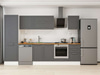 Alvinka 310X210 Cm Klasik Mebran Mutfak Dolabı Mb-E80B60S50-2