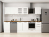 Alvinka 310X210 Cm Klasik Mebran Mutfak Dolabı M-E90S50S50-3