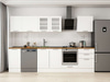 Alvinka 315X210 Cm Klasik Mebran Mutfak Dolabı M-E90S45S60-3