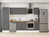 Alvinka 315X210 Cm Klasik Mebran Mutfak Dolabı Mb-E90B60S45-2