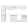 Alvinka 320X210 Cm High Gloss Mutfak Dolabı M-E90S50S60-1
