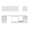 Alvinka 320X210 Cm High Gloss Mutfak Dolabı M-E90S60S50-3