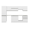 Alvinka 320X210 Cm High Gloss Mutfak Dolabı Mb-E80B60S60-1