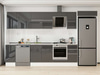 Alvinka 360X222 Cm High Gloss Mutfak Dolabı Mb-E80S40S40-2