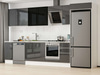 Alvinka 360X222 Cm High Gloss Mutfak Dolabı Mb-E80S40S40-3