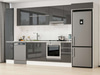 Alvinka 360X222 Cm High Gloss Mutfak Dolabı Mbb-E80B40S40-1