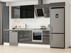 Alvinka 360X222 Cm High Gloss Mutfak Dolabı Mbb-E80B40S40-3