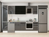 Alvinka 360X222 Cm High Gloss Mutfak Dolabı Mbb-E80B40S40-3