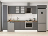 Alvinka 360X222 Cm Klasik Mebran Mutfak Dolabı Mbb-E80B40S40-3