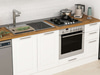 Alvinka 360X222 Cm Klasik Mebran Mutfak Dolabı Mb-E80S40S40-2