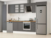 Alvinka 360X222 Cm Klasik Mebran Mutfak Dolabı Mbb-E80B40S40-3