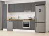 Alvinka 360X222 Cm Klasik Mebran Mutfak Dolabı Mbb-E80B40S40-1