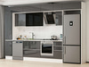 Alvinka 360X240 Cm High Gloss Mutfak Dolabı Mbb-E80B40S40-3