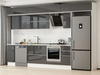 Alvinka 360X240 Cm High Gloss Mutfak Dolabı Mb-E80S40S40-2