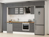 Alvinka 360X240 Cm Klasik Mebran Mutfak Dolabı Mbb-E80B40S40-3