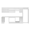 Alvinka 365X222 Cm High Gloss Mutfak Dolabı Mb-E80S40S45-1