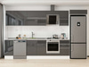 Alvinka 365X222 Cm High Gloss Mutfak Dolabı Mb-E80S40S45-2