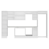 Alvinka 365X222 Cm High Gloss Mutfak Dolabı Mbb-E80B45S40-3