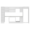 Alvinka 365X222 Cm High Gloss Mutfak Dolabı Mbb-E80B45S40-3