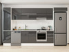 Alvinka 365X222 Cm High Gloss Mutfak Dolabı Mbb-E80B45S40-1