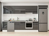 Alvinka 365X222 Cm High Gloss Mutfak Dolabı Mb-E80S40S45-1