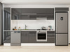Alvinka 365X222 Cm High Gloss Mutfak Dolabı Mbb-E80B40S45-1