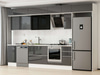 Alvinka 365X240 Cm High Gloss Mutfak Dolabı Mb-E80S45S40-3