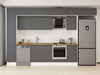 Alvinka 365X240 Cm Klasik Mebran Mutfak Dolabı Mbb-E80B40S45-2