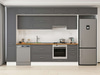 Alvinka 365X240 Cm Klasik Mebran Mutfak Dolabı Mbb-E80B40S45-1
