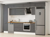 Alvinka 365X240 Cm Klasik Mebran Mutfak Dolabı Mbb-E80B45S40-2