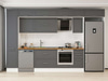 Alvinka 365X240 Cm Klasik Mebran Mutfak Dolabı Mbb-E80B45S40-2
