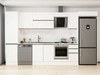 Alvinka 370X222 Cm High Gloss Mutfak Dolabı Mbb-E80B50S40-2