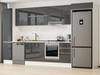 Alvinka 370X222 Cm High Gloss Mutfak Dolabı Mbb-E80B45S45-1