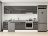 Alvinka 370X222 Cm High Gloss Mutfak Dolabı Mb-E90S40S40-1