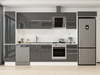 Alvinka 370X222 Cm High Gloss Mutfak Dolabı Mbb-E80B45S45-2