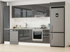 Alvinka 370X222 Cm High Gloss Mutfak Dolabı Mbb-E90B40S40-1