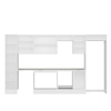 Alvinka 370X222 Cm High Gloss Mutfak Dolabı Mbb-E80B45S45-3