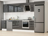Alvinka 370X222 Cm High Gloss Mutfak Dolabı Mb-E80S50S40-2