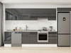 Alvinka 370X222 Cm High Gloss Mutfak Dolabı Mb-E80S40S50-1