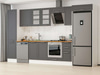 Alvinka 370X222 Cm Klasik Mebran Mutfak Dolabı Mbb-E80B50S40-3