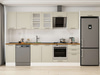 Alvinka 370X222 Cm Klasik Mebran Mutfak Dolabı Mb-E80S40S50-3