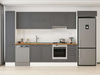 Alvinka 370X222 Cm Klasik Mebran Mutfak Dolabı Mbb-E90B40S40-1